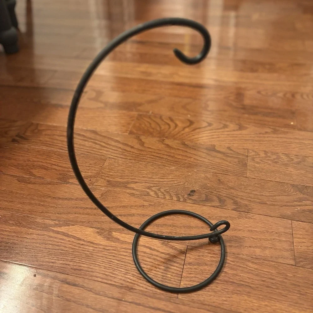 Plant Hanger Hook Holder Metal‎ Black Farmhouse Cottage Core Kitchen Decor Gift